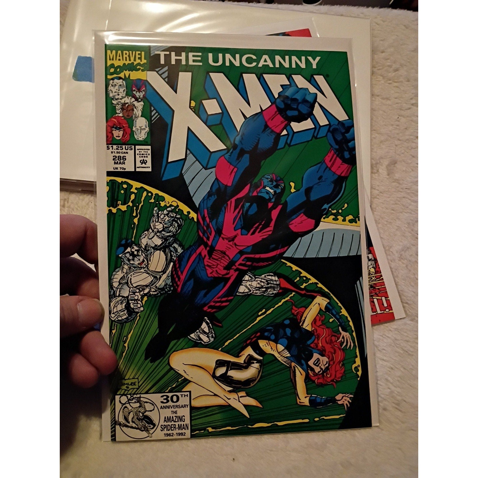 Uncanny X-Men 11 Comic Book Lot - Issue #262,263,267,269,270,276,277,284-287 VF+