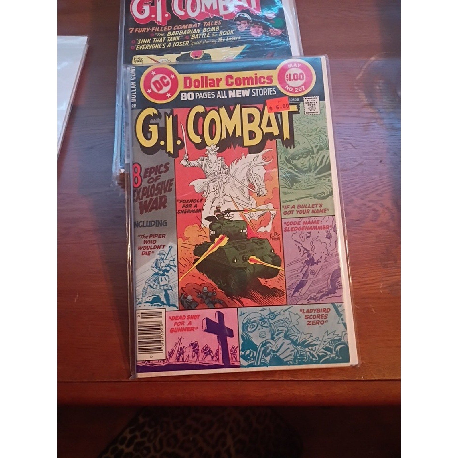 G.I. Combat Lot Of 15 #195-282 Haunted Tank 1976 DC Comics Low To Mid Grade