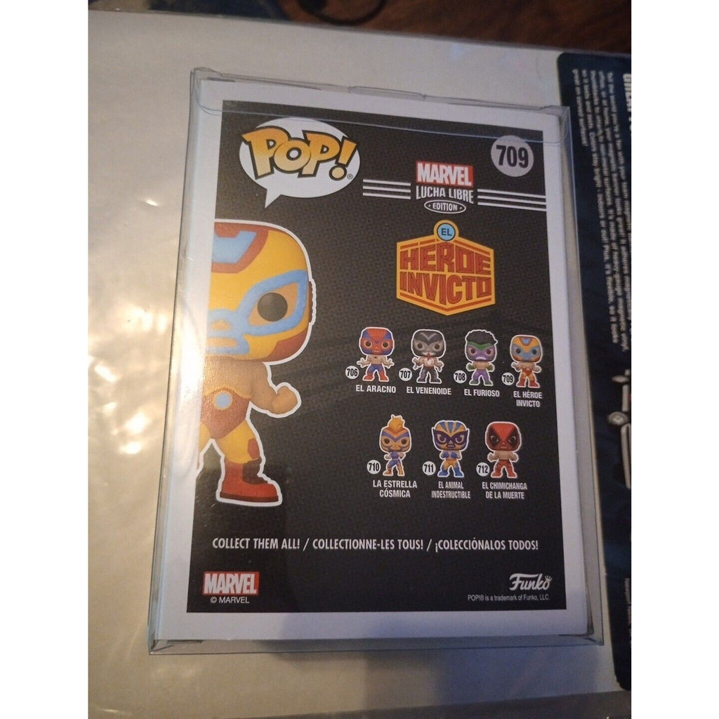Funko Pop! Vinyl: Marvel - Luche Libre El Heroe Invicto #709 New Masked Wrestler