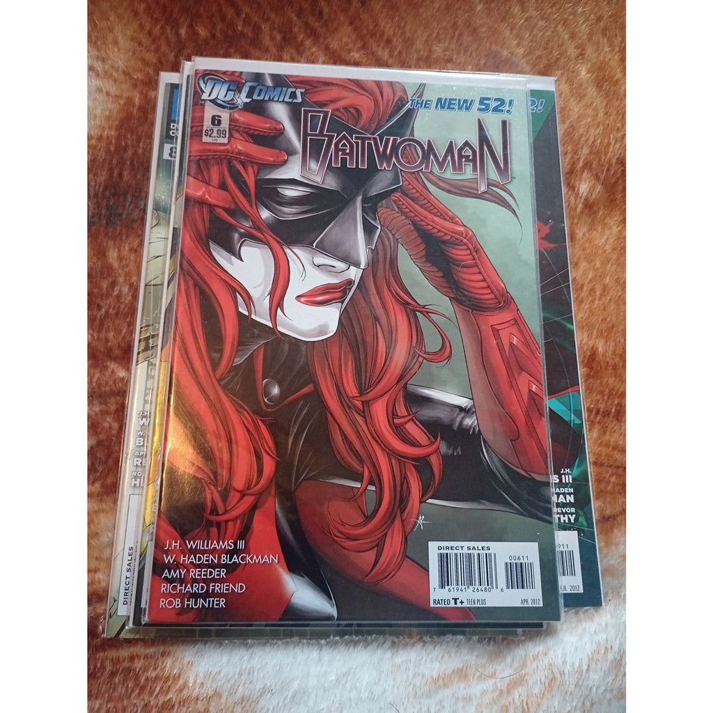 BATWOMAN #1-9 The New 52 DC Comics 2011 NM  VF To NM Full Run Lot Of 9