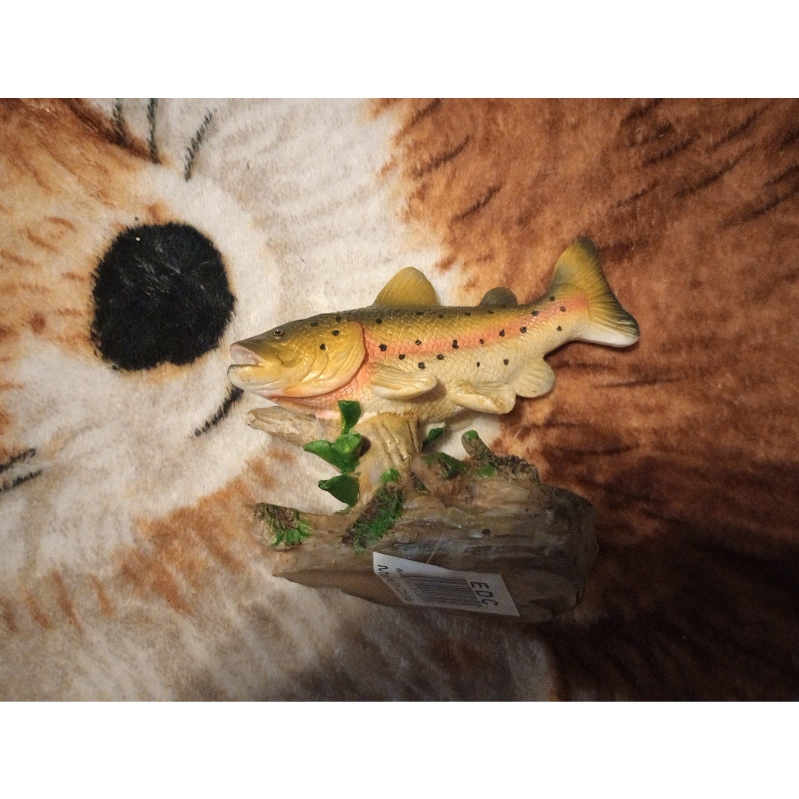 EDC Fishing Minis Set Of 4 Beautiful Resin Fish Sculptures RARE