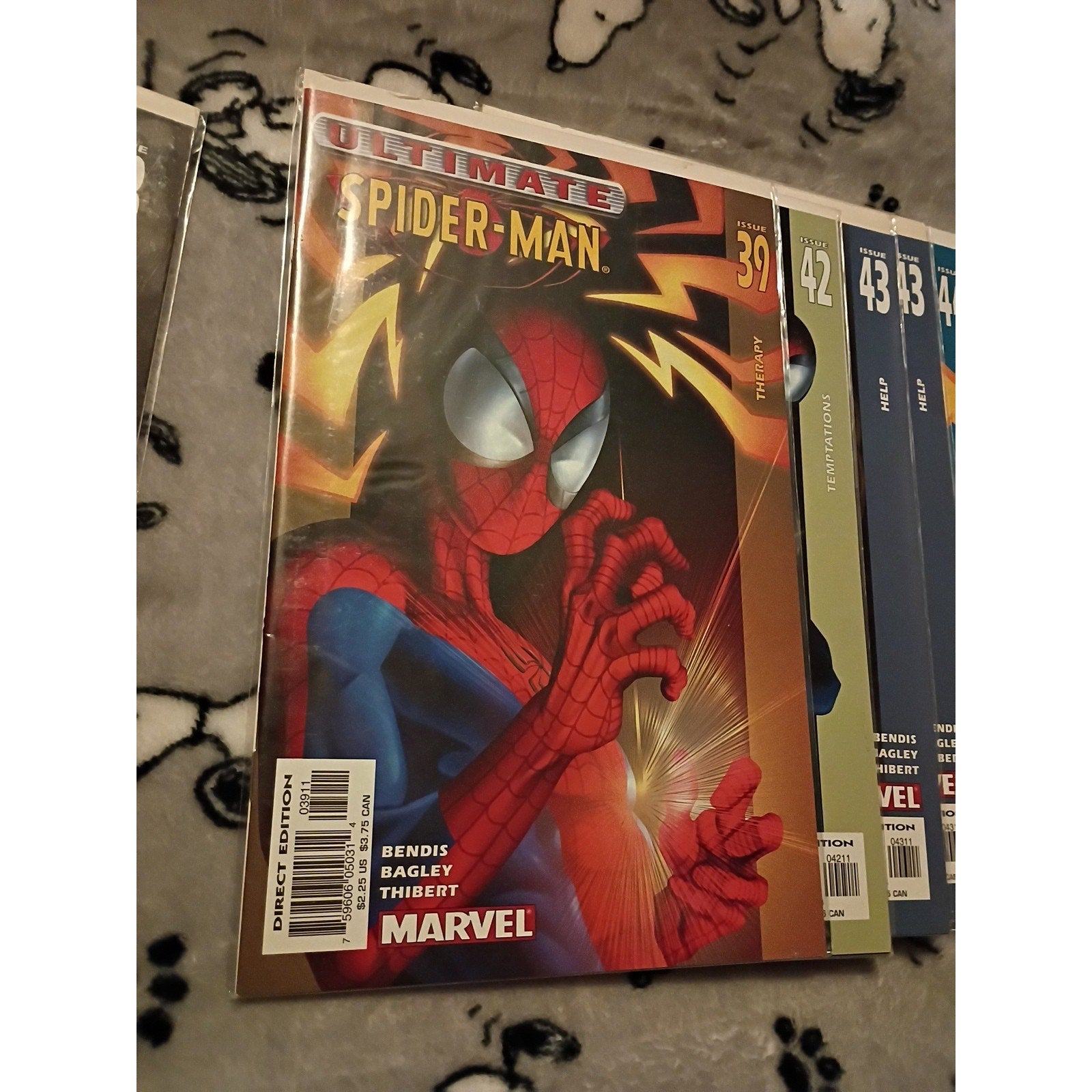 Ultimate Spider-Man #25, 37, 38, 39, 42, 43, 44, 45,48 Lot Of 9 Marvel Vf To NM