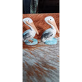Vintage Pelican Ft. Myers Beach, FL Souvenir Salt & Pepper Shakers