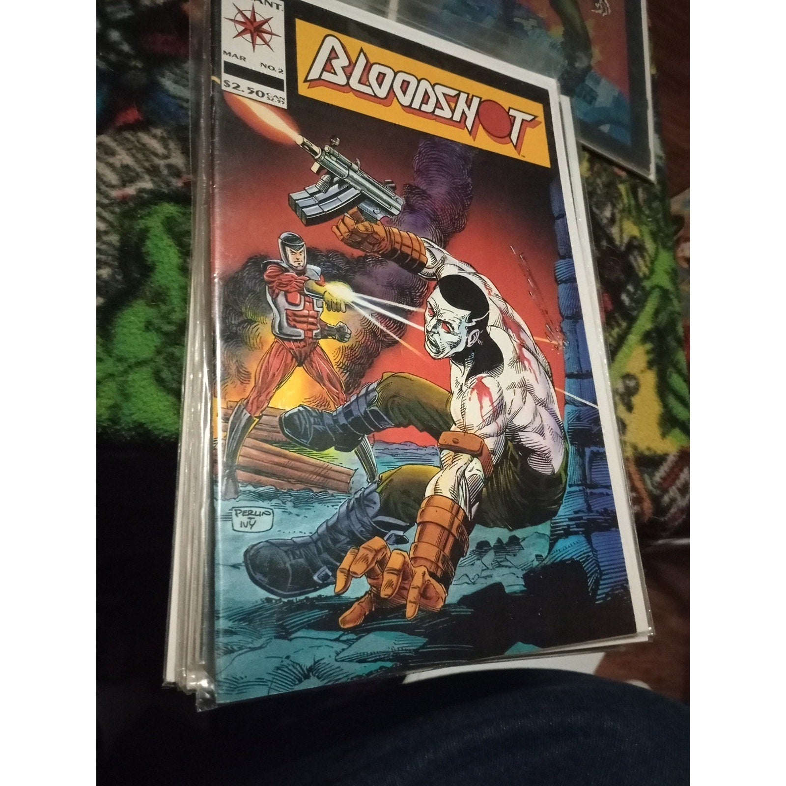 Bloodshot Comic Lot Of 9 From Valiant Comics Random Issues All NM