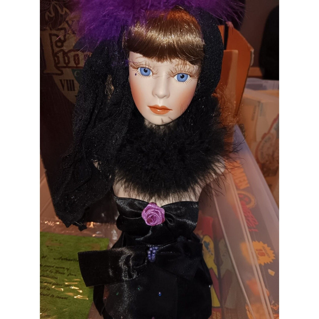 Timeless Collections Limited Edition Porcelain Handcrafted Doll Bust Nanci 12"
