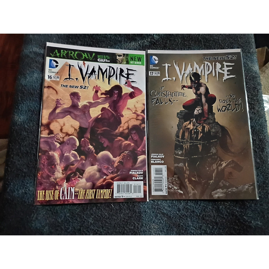 DC Comics I, Vampire Vol. 1 (2011) #0-19 Complete Series Lot Of 20 VF To NM