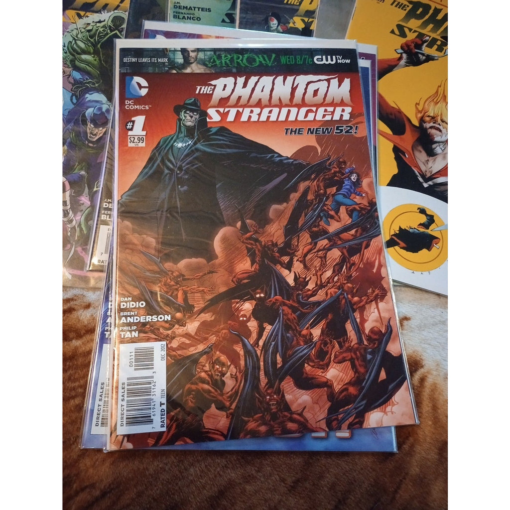 The Phantom Stranger New 52 #0-3, 9-15 DC Comics VF To NM Lot Of 11
