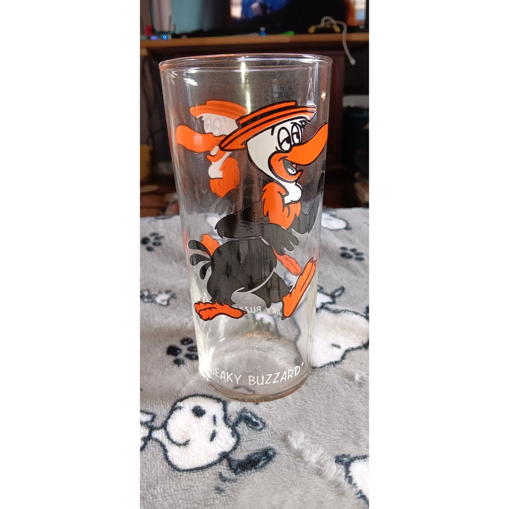 "Beaky Buzzard" 1973 Pepsi Collection Series Warner Bros. Looney Tunes Glass