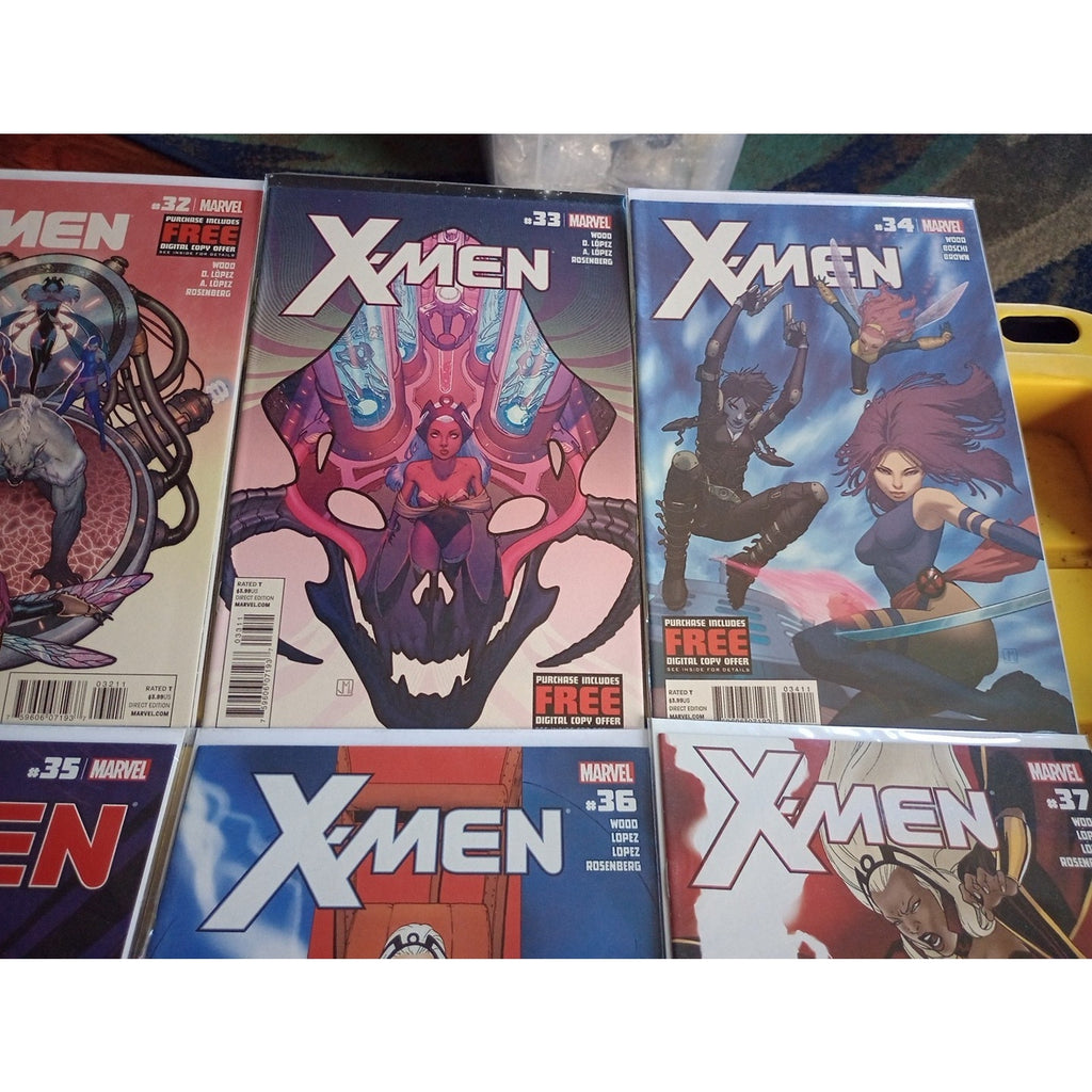 X-Men #20-41 Marvel Comic Book Lot Of 22 VF To NM