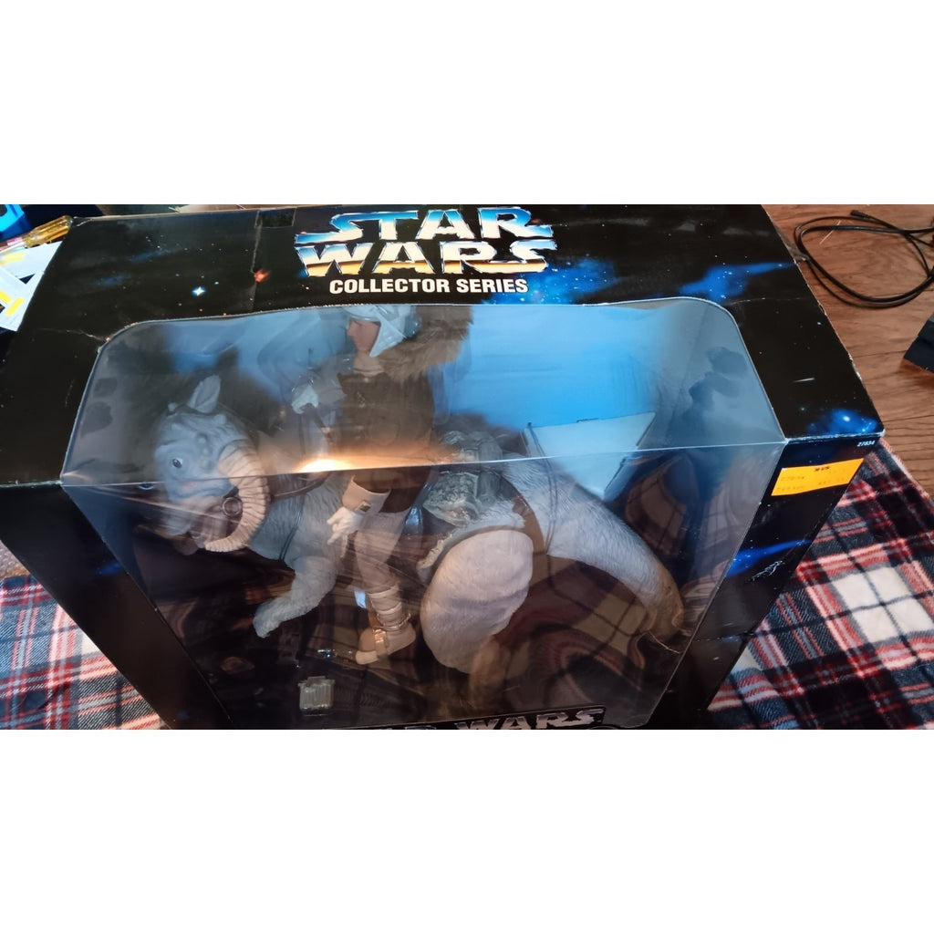 Star Wars 1997 Collectors Series 12" Han Solo Tauntaun Kenner NIB SEALED
