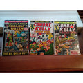 Marvel Comics Combat Kelly and His Deadly Dozen #2,6,9 1973 Final Issue Lot 0f3