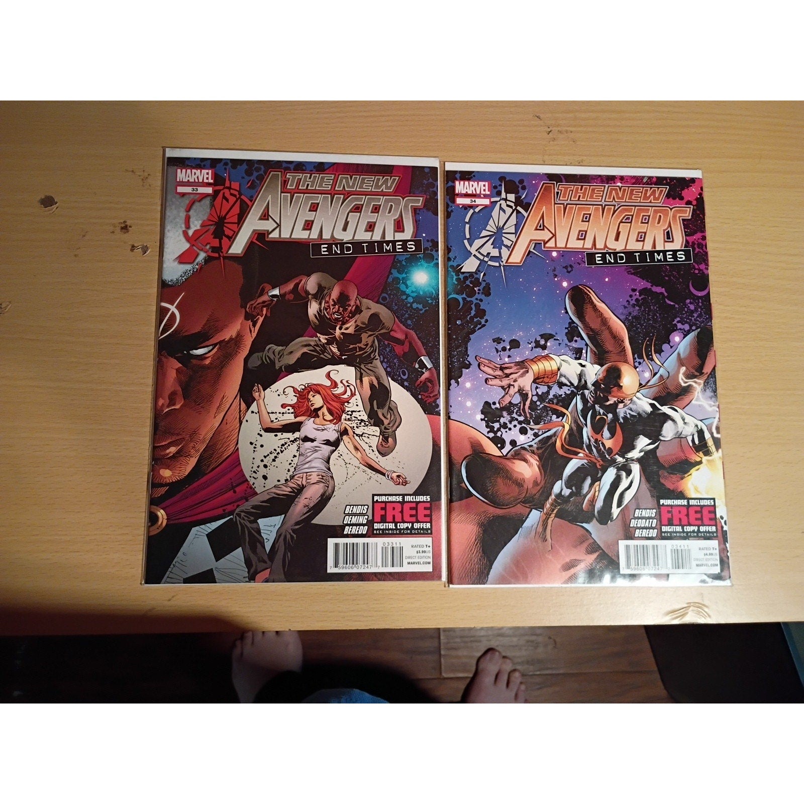 The New Avengers (2010) Vol. 2 Lot of 20 Comics - Full Run #16-34 VF To NM
