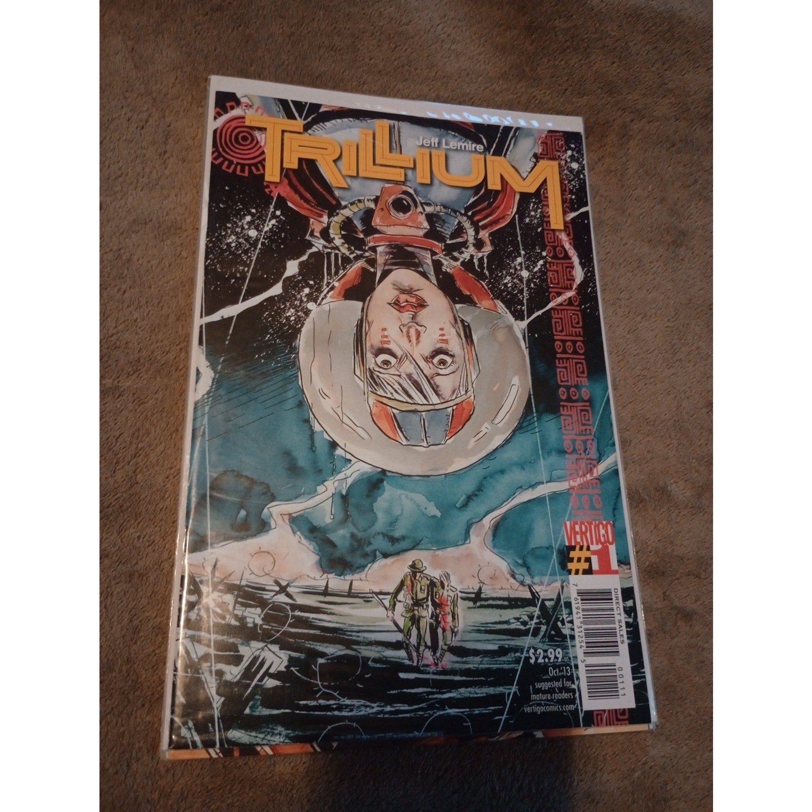 Trillium 1-5 (Vertigo 2013) Jeff Lemire Full Run Lot Of 5 VF To NM Condition