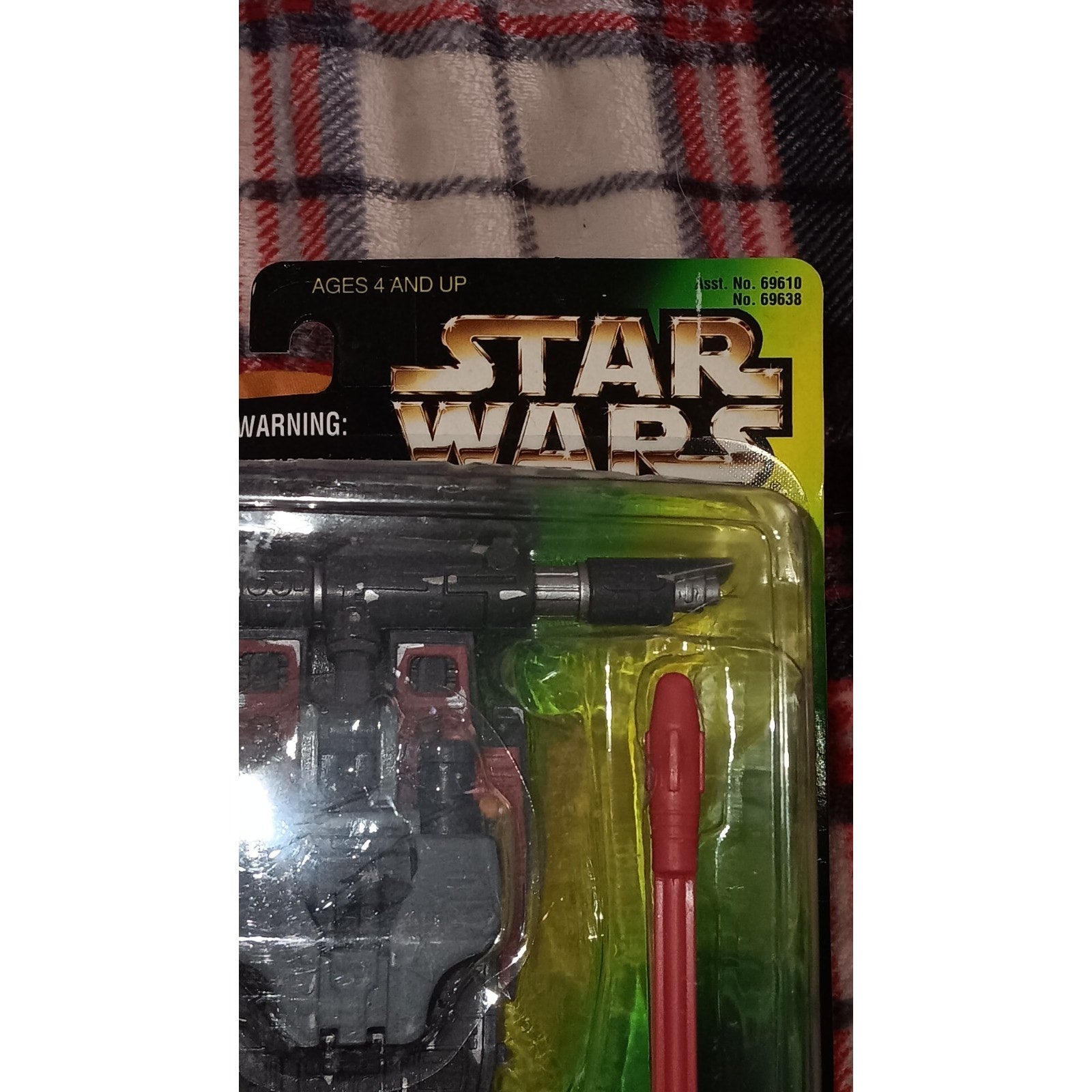 1996 Hasbro Kenner Star Wars Deluxe Boba Fett w/ Wing-Blast Rocketpack & Cannon