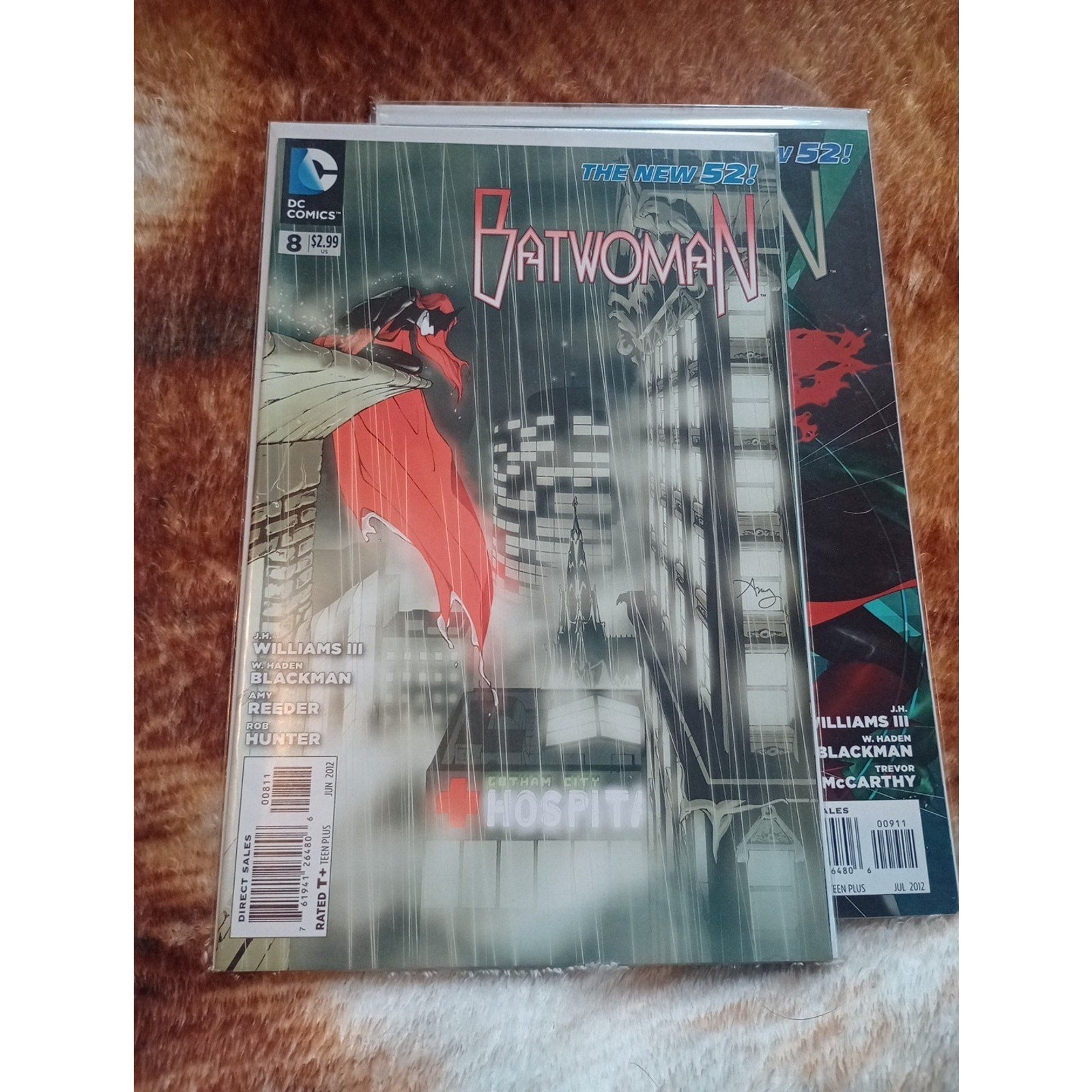 BATWOMAN #1-9 The New 52 DC Comics 2011 NM  VF To NM Full Run Lot Of 9