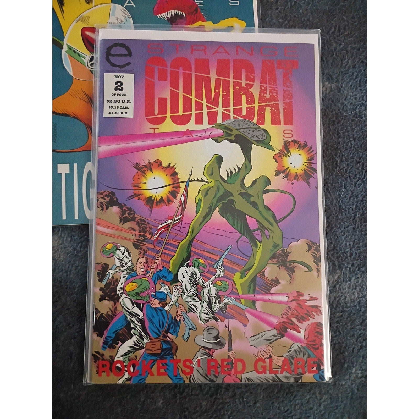 Strange Combat Tales #1-3 (Epic Comics 1993) Vf-NM Condition