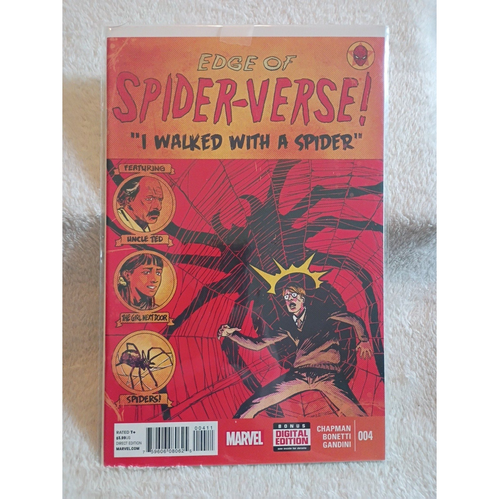 Edge of Spider-Verse #4 1st Print Cover A Marvel 1st Raclusa NM High Grade