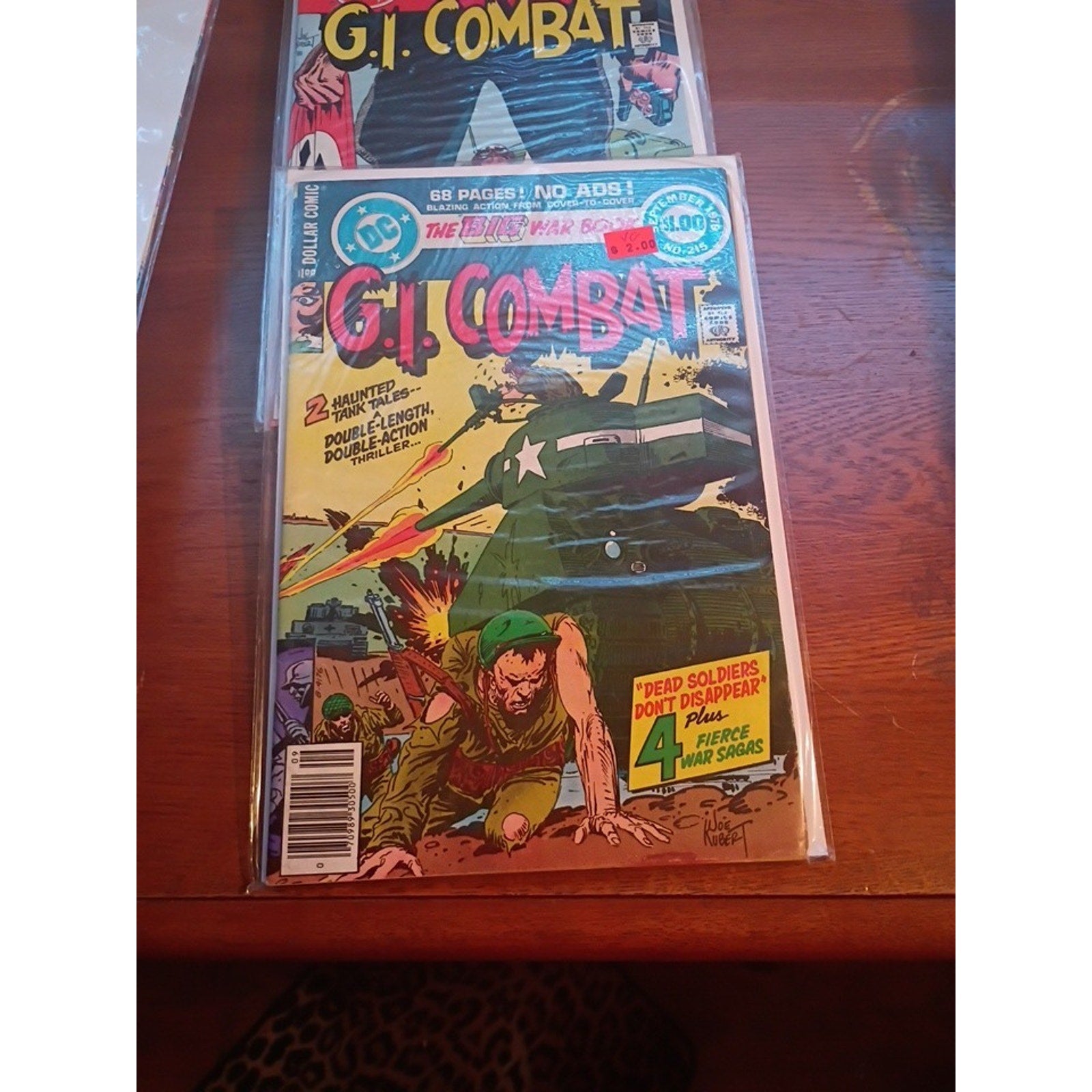 G.I. Combat Lot Of 15 #195-282 Haunted Tank 1976 DC Comics Low To Mid Grade