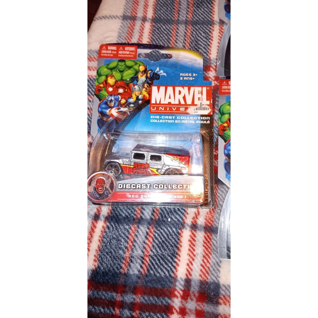 2012 Maisto Marvel Universe 1/63 Scale Die-Cast Car Lot Of 7 Red Skull Surfer