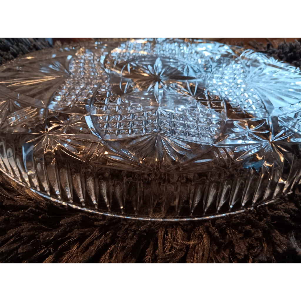 Libbey Glass Clarion 11" Oval Server 2006-2009 Very Nice High Quality