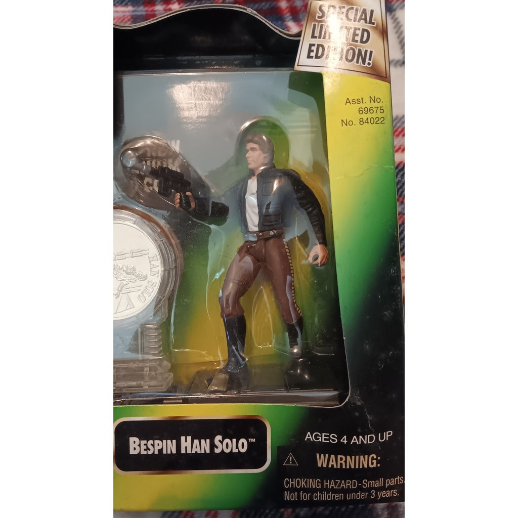 Star Wars: 1997 The Power of the Force: Bespin Han Solo Coin Collection NIP