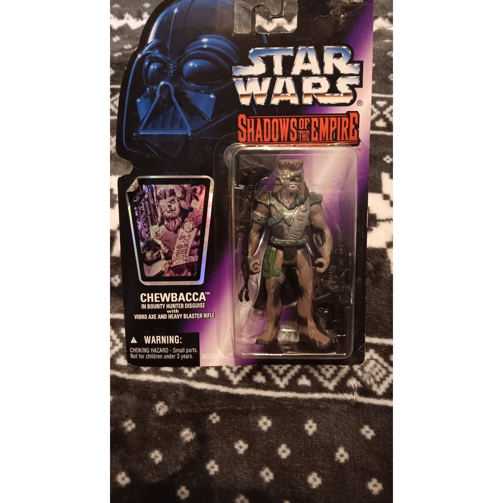 NEW Chewbacca Bounty Hunter Disguise Star Wars Shadows Of The Empire VTG 1996