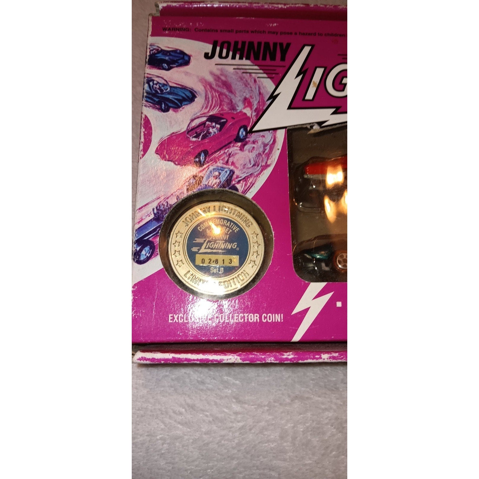 Johnny Lightning Commemorative Limited Edition 4 Car Set Chrome Set B 1994 NIB