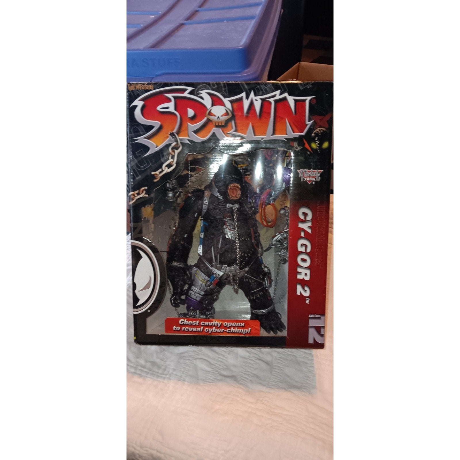 1995 Mcfarlane Toys Spawn Cygor 2 Robotic Gorilla Action Figure NEW IN BOX