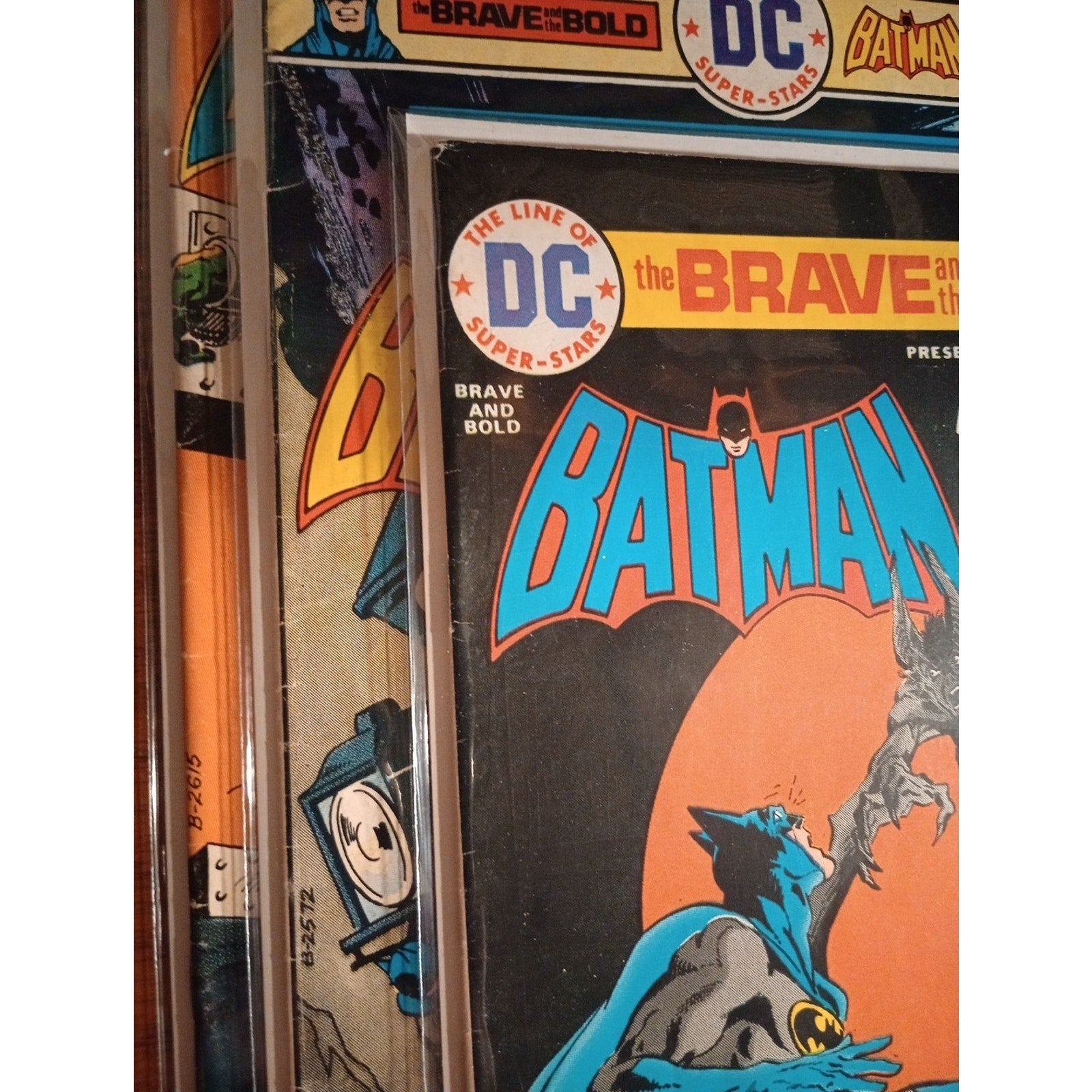 Batman The Brave and the Bold Lot Of 4 #110, 119, 121, 122 (DC Comics 1975) FN