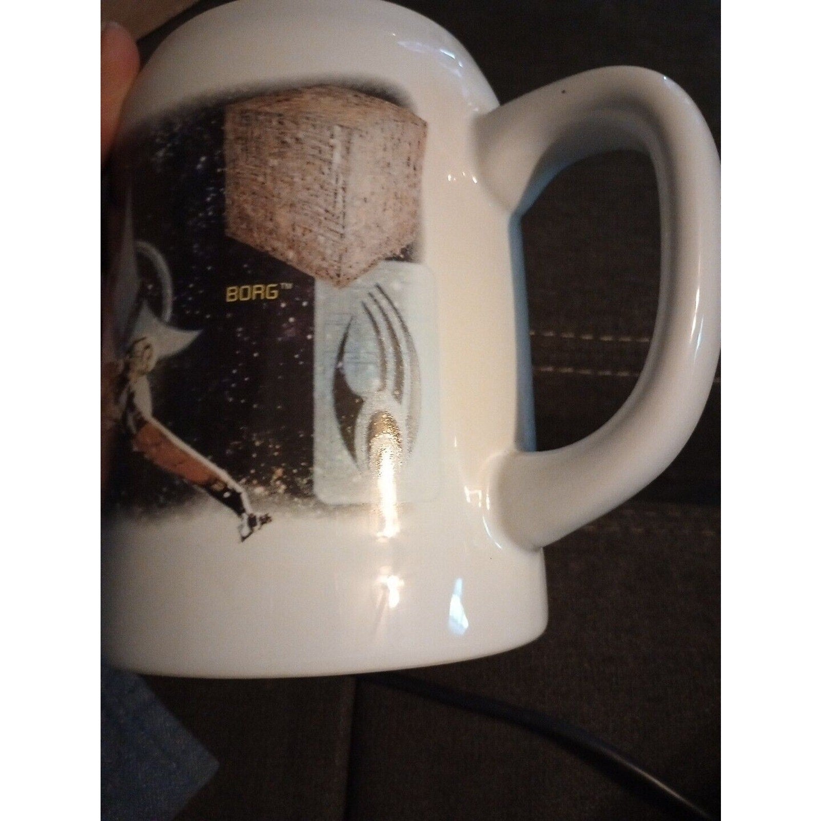 star trek 30th anniversary Spencer Gift Collection Ships Of Star Trek Mug Stein