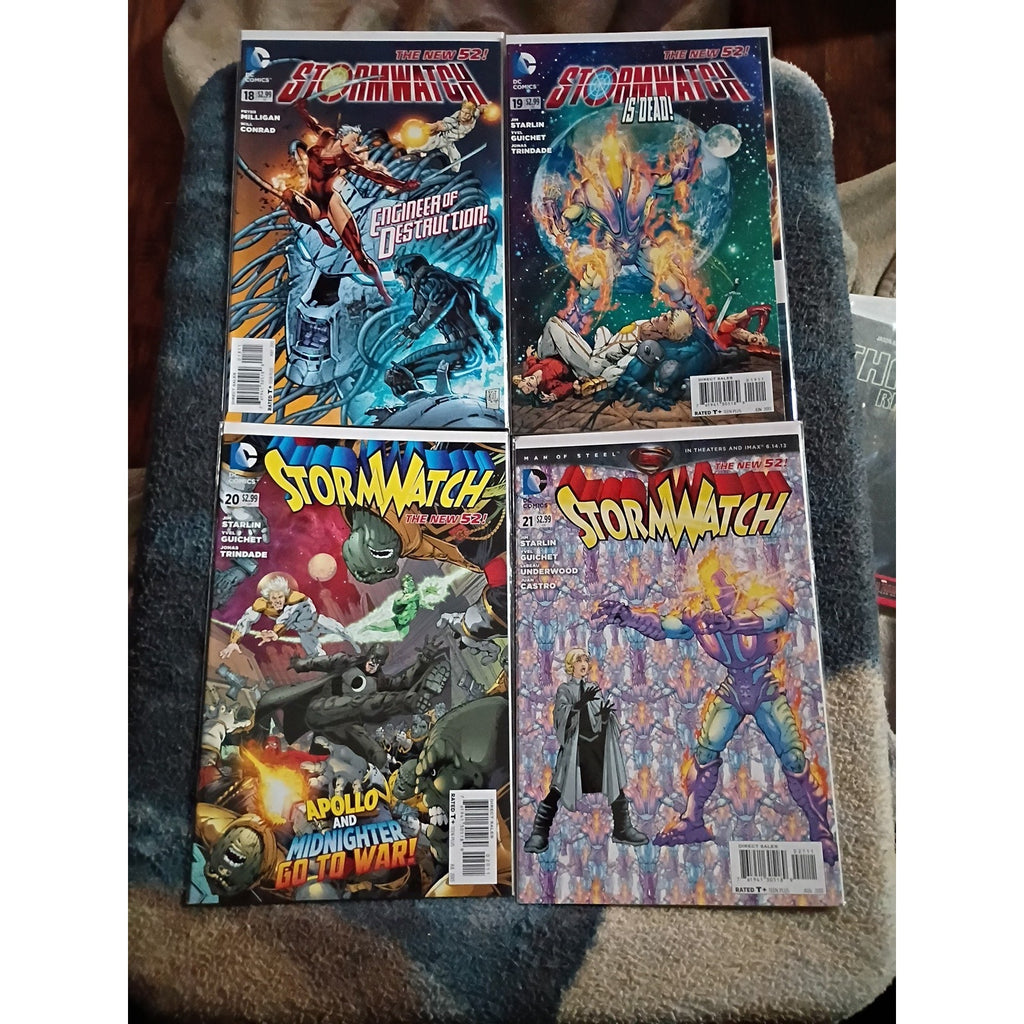 Stormwatch #0-27 Full Run Of 28 Issues New 52 DC Comics 2011 VF To NM Lot Of 28
