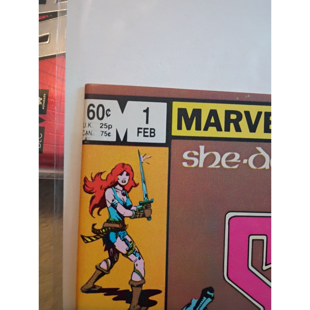 RED SONJA She Devil With a Sword #1 Marvel 1982 (Vol. 2) VF To NM Condition