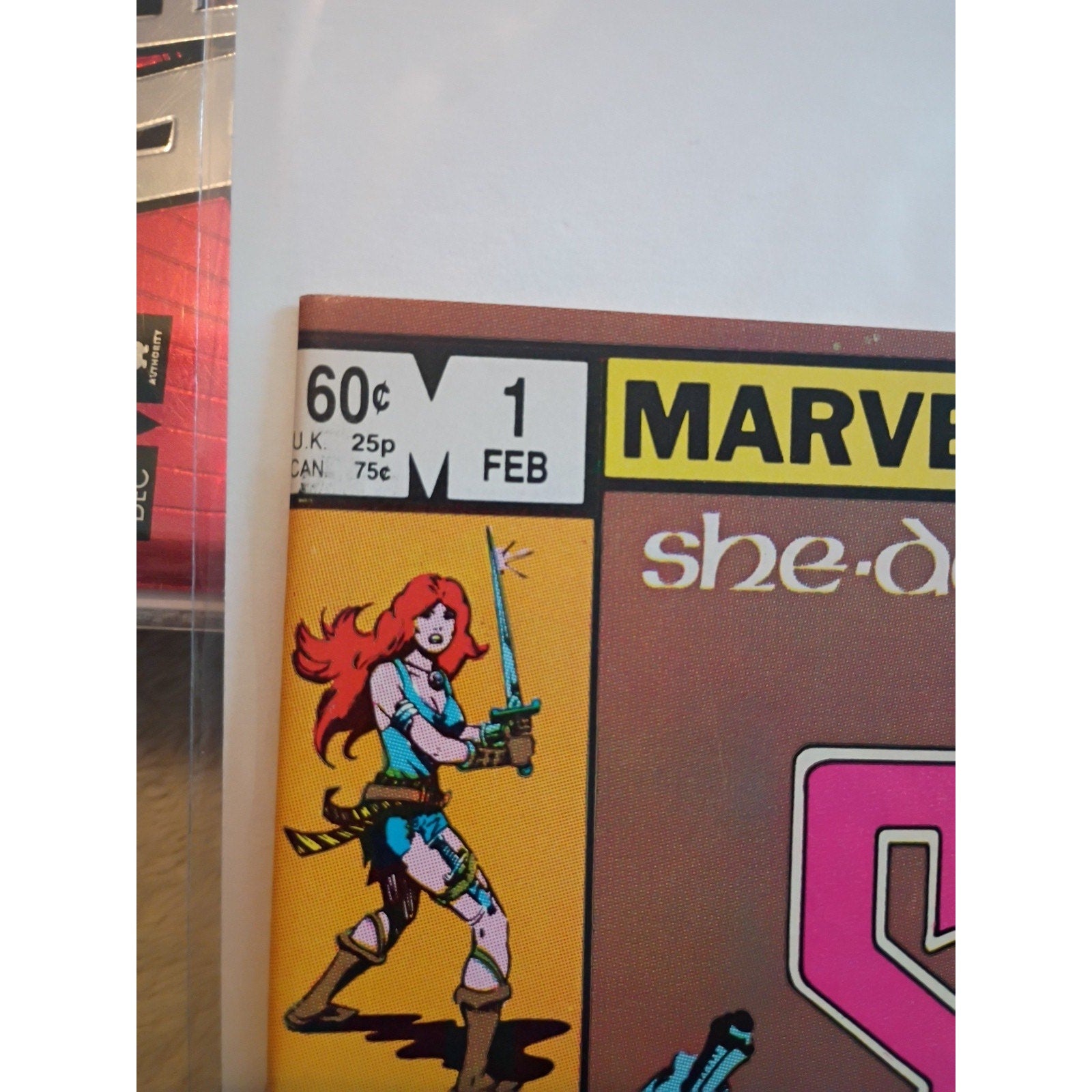 RED SONJA She Devil With a Sword #1 Marvel 1982 (Vol. 2) VF To NM Condition