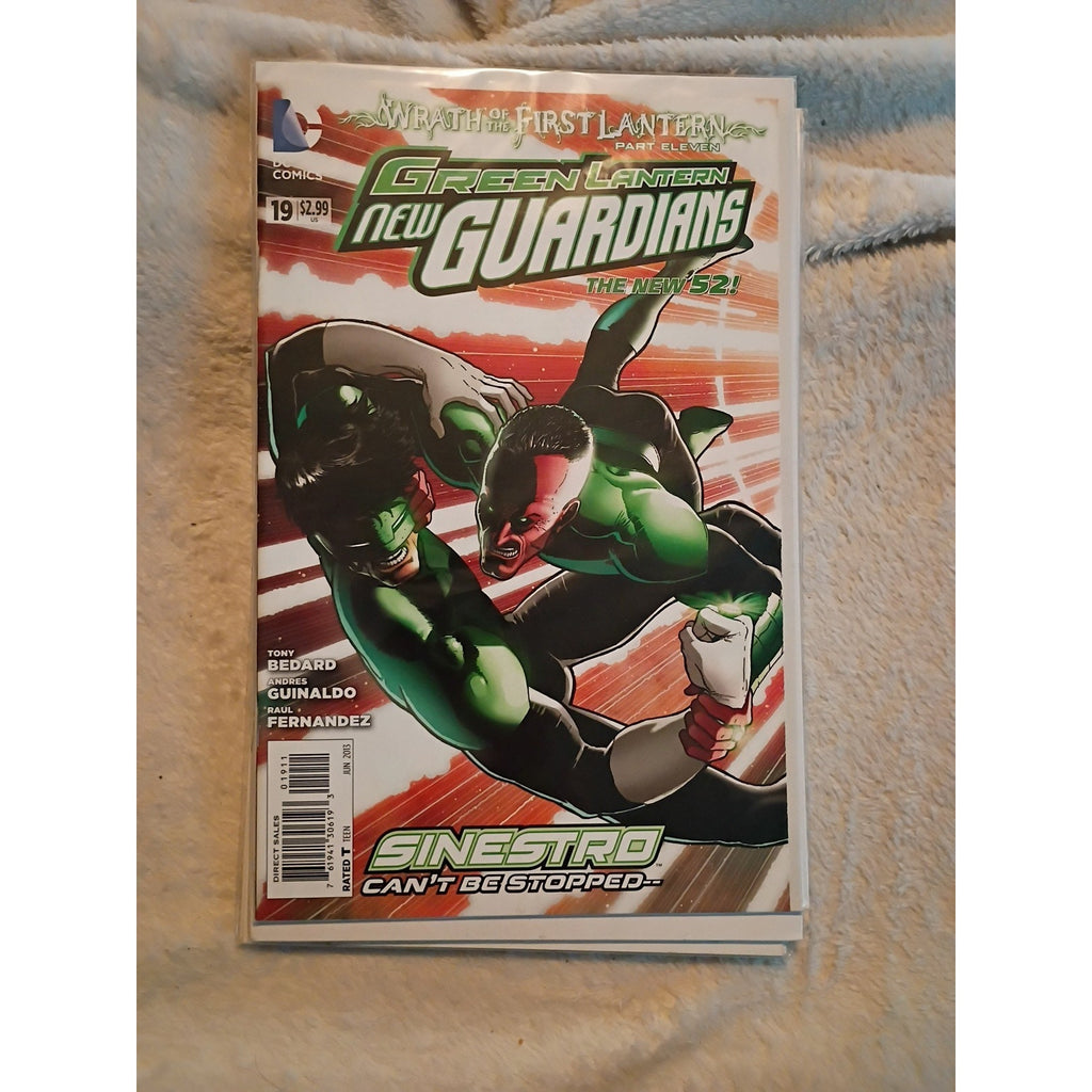 Green Lantern New Guardians New 52 DC Comics Lot of 9 Full Run 13-20+Ann1 VF/Nm