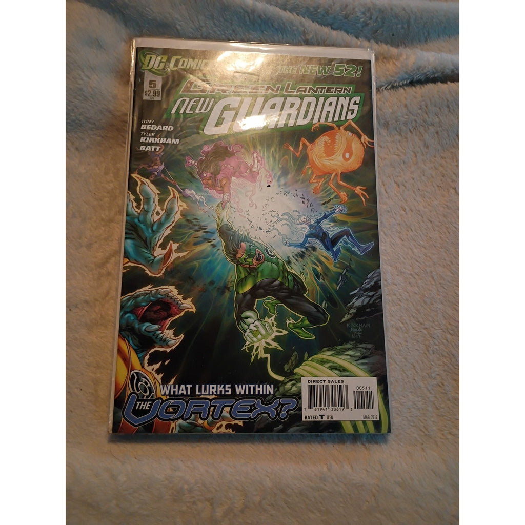 Green Lantern New Guardians New 52 DC #0-7 Comics Lot of 8 Comics VF To NM