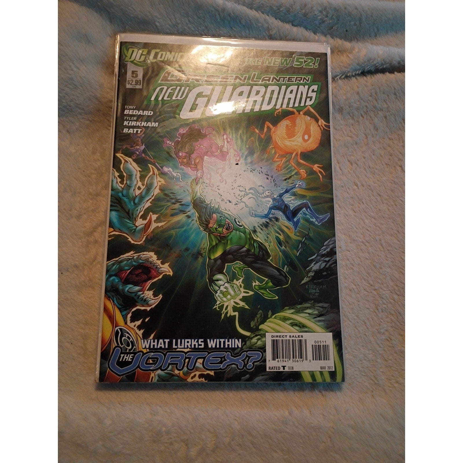 Green Lantern New Guardians New 52 DC #0-7 Comics Lot of 8 Comics VF To NM