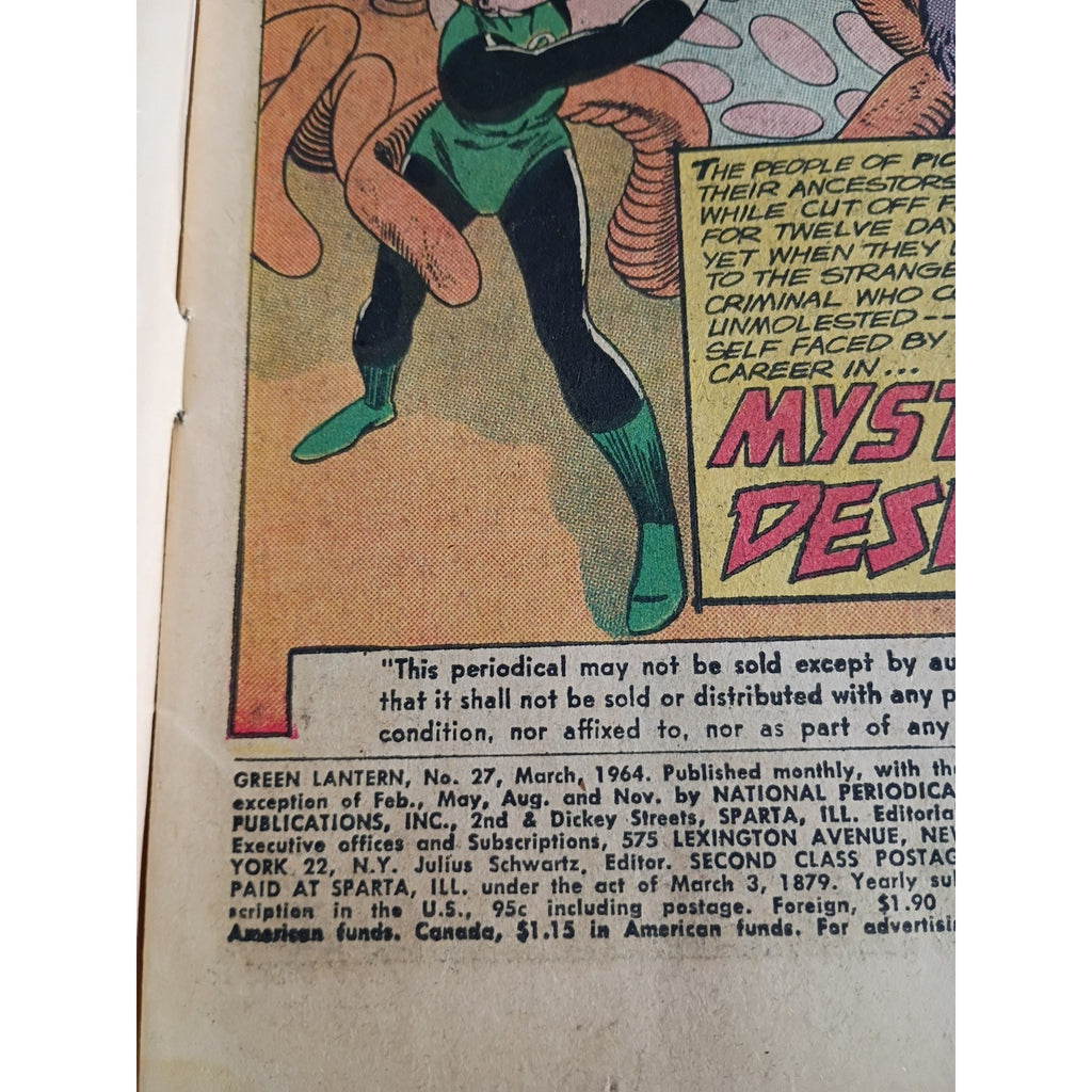 Green Lantern #27, 29, 33 (DC Comics 1964) GD 2nd Star Sapphire! 1st Black Hand