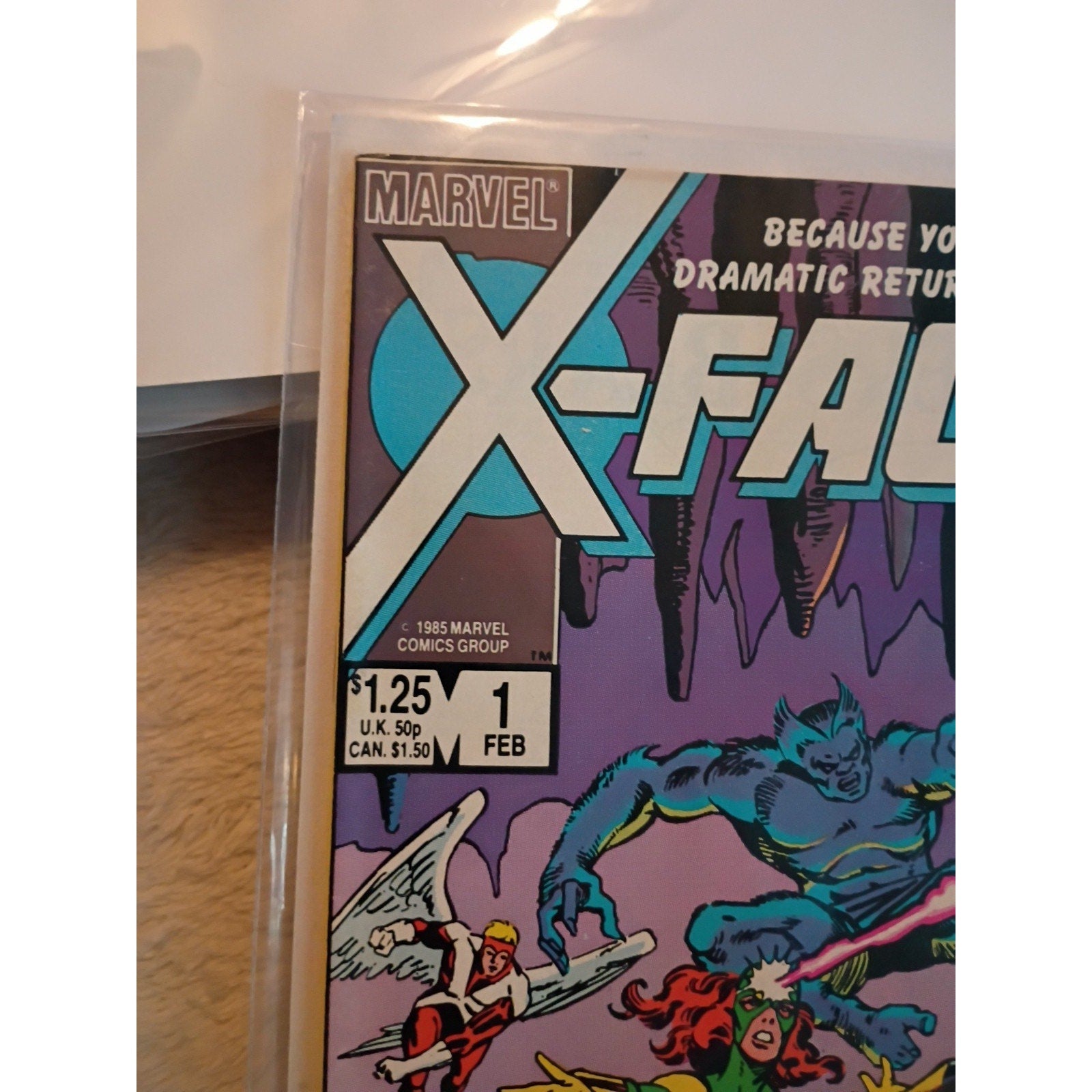 Marvel Comics X-Factor #1 VF To NM 1st Appearance Hodge,Rusty Collins, 1st Team