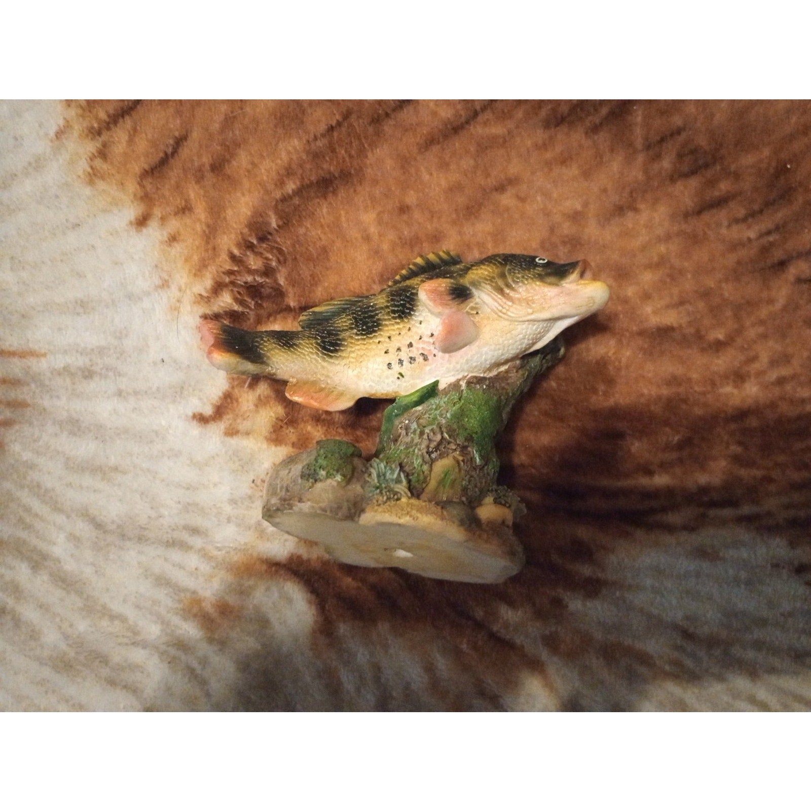 EDC Fishing Minis Set Of 4 Beautiful Resin Fish Sculptures RARE