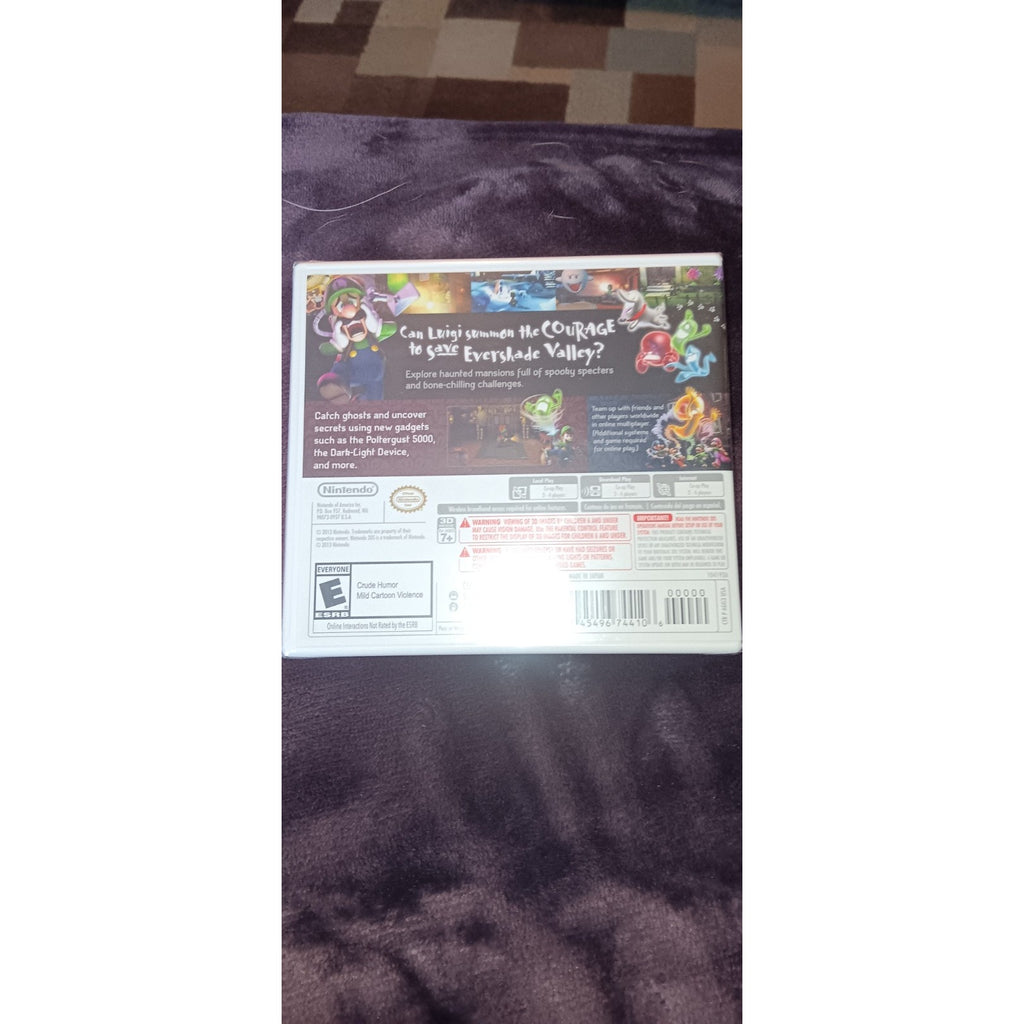 Luigi Mansion: Dark Moon (Nintendo Selects) 3DS (Brand New Factory Sealed) MINT