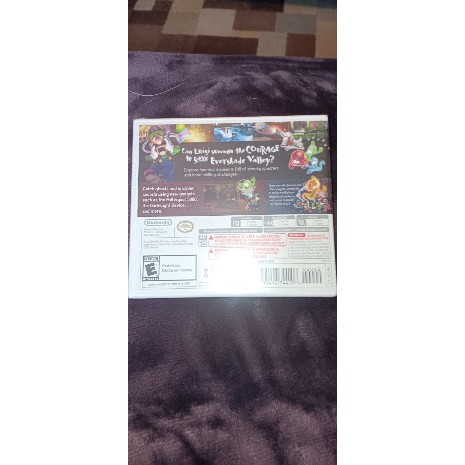 Luigi Mansion: Dark Moon (Nintendo Selects) 3DS (Brand New Factory Sealed) MINT
