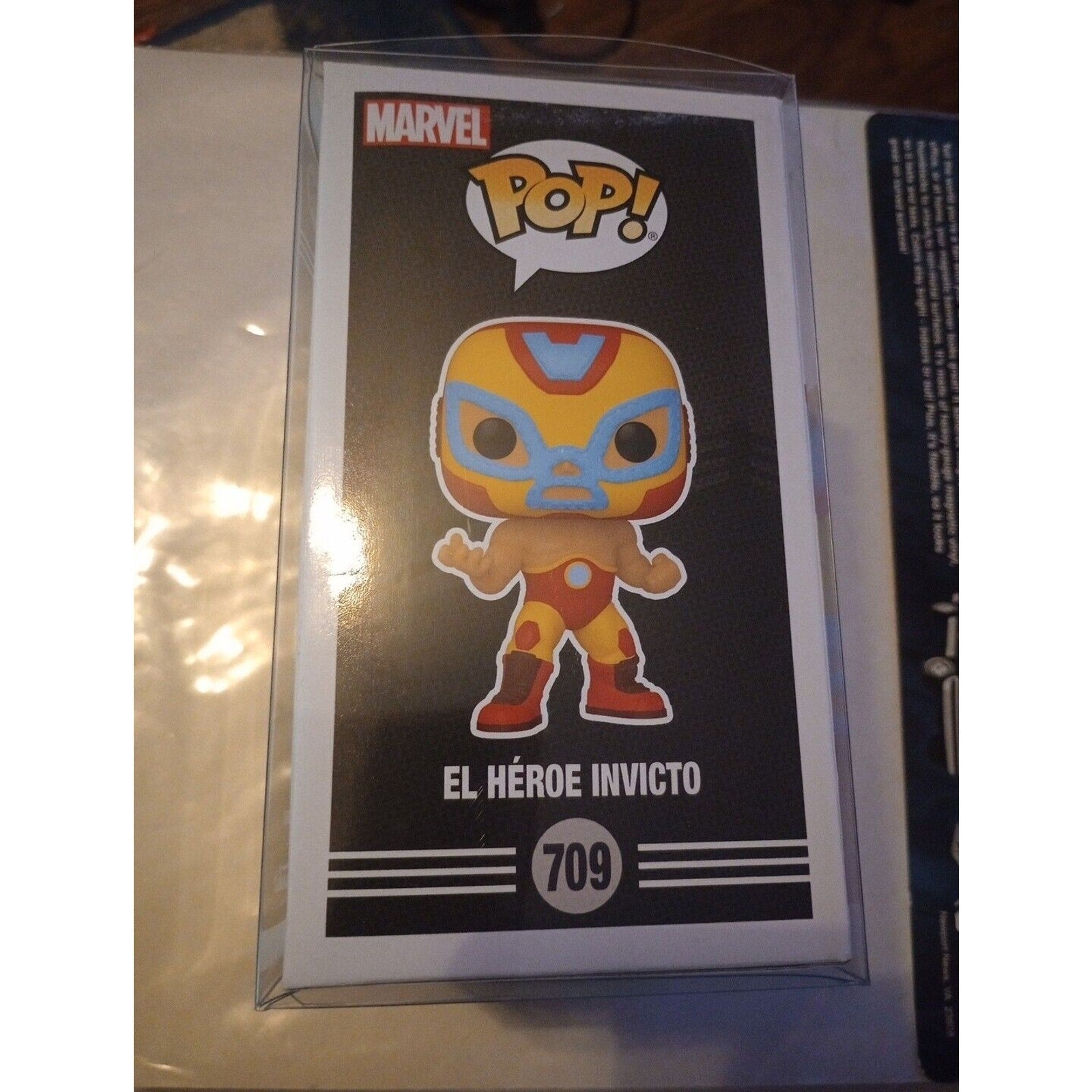 Funko Pop! Vinyl: Marvel - Luche Libre El Heroe Invicto #709 New Masked Wrestler