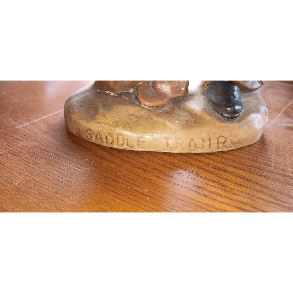 Vintage "Saddle Tramp" Old Cowboy Figurine