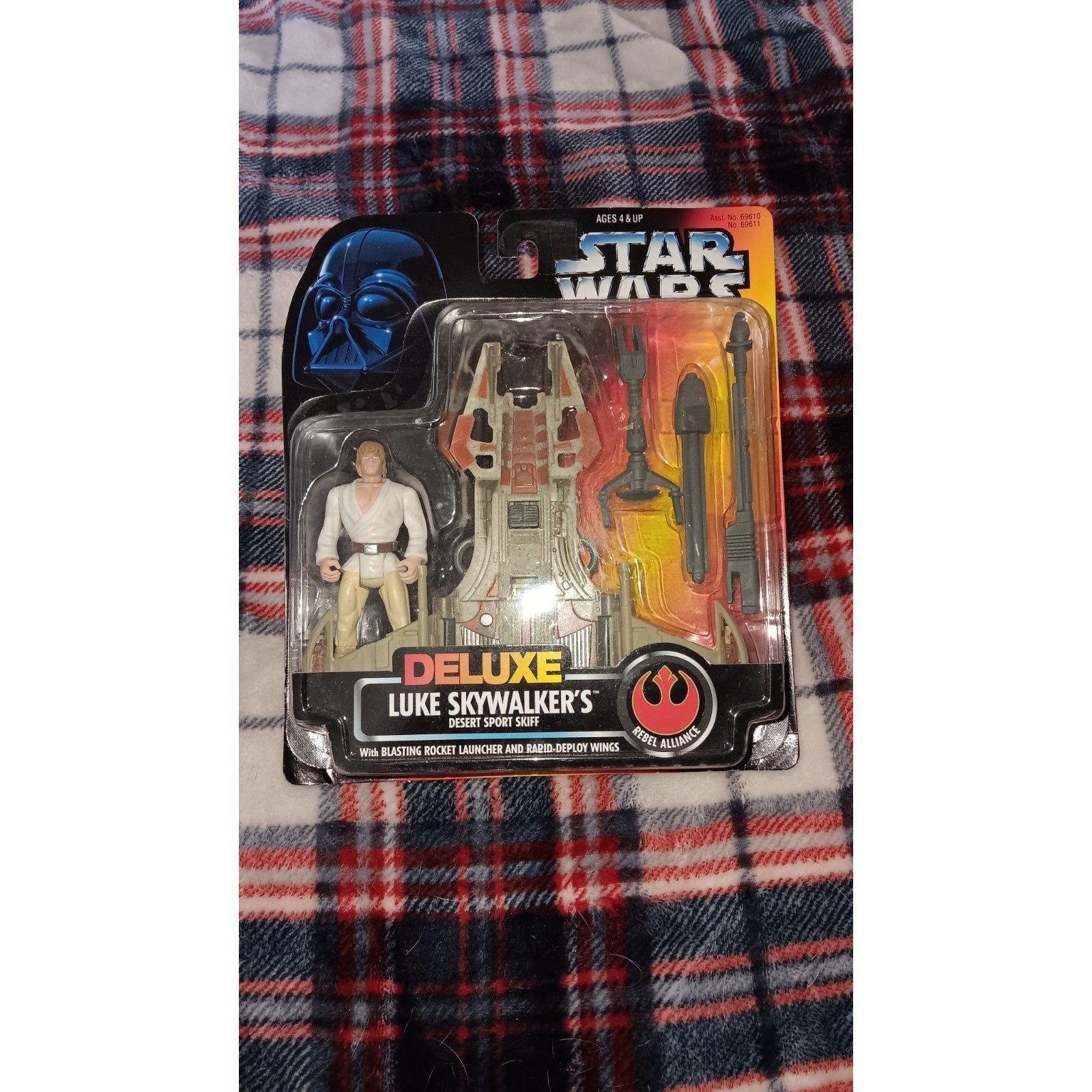 Star Wars Deluxe Luke Skywalker's Desert Sport Skiff Rebel Alliance 1996 NEW