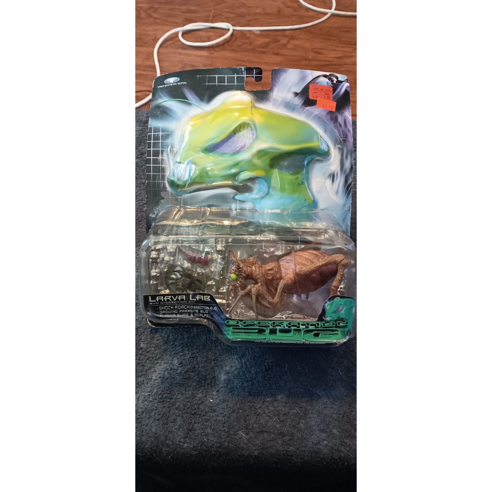 Operation Bug LARVA LAB Bug Dissection Kit Shock Roach 1999 New Sealed