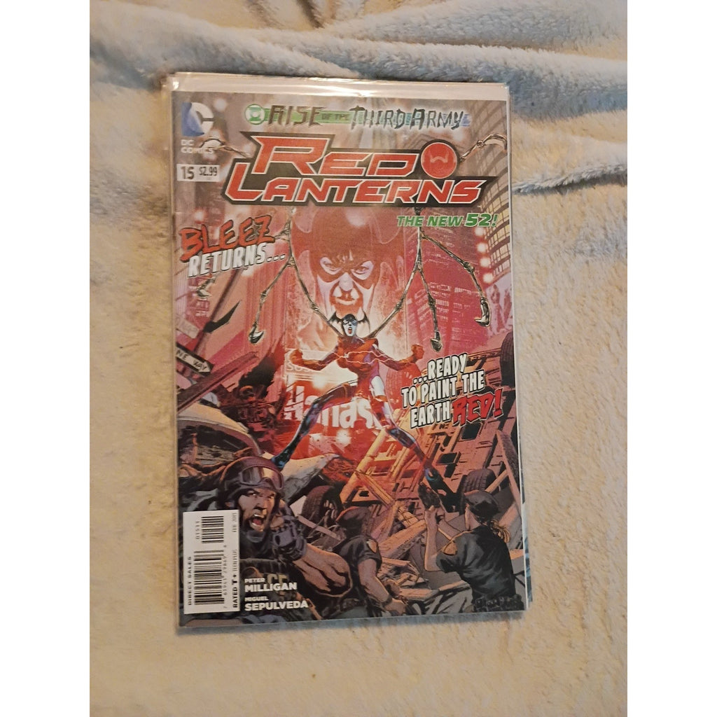 RED LANTERNS NEW 52 COMIC LOT OF 11 DC #1-3, 13-20 VF To NM