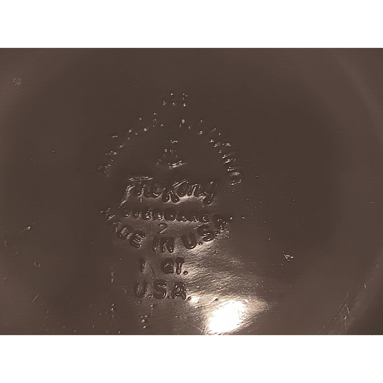 Anchor Hocking Fire King 1 Qt. Casserole Dish Candle Glow Design 436 USA