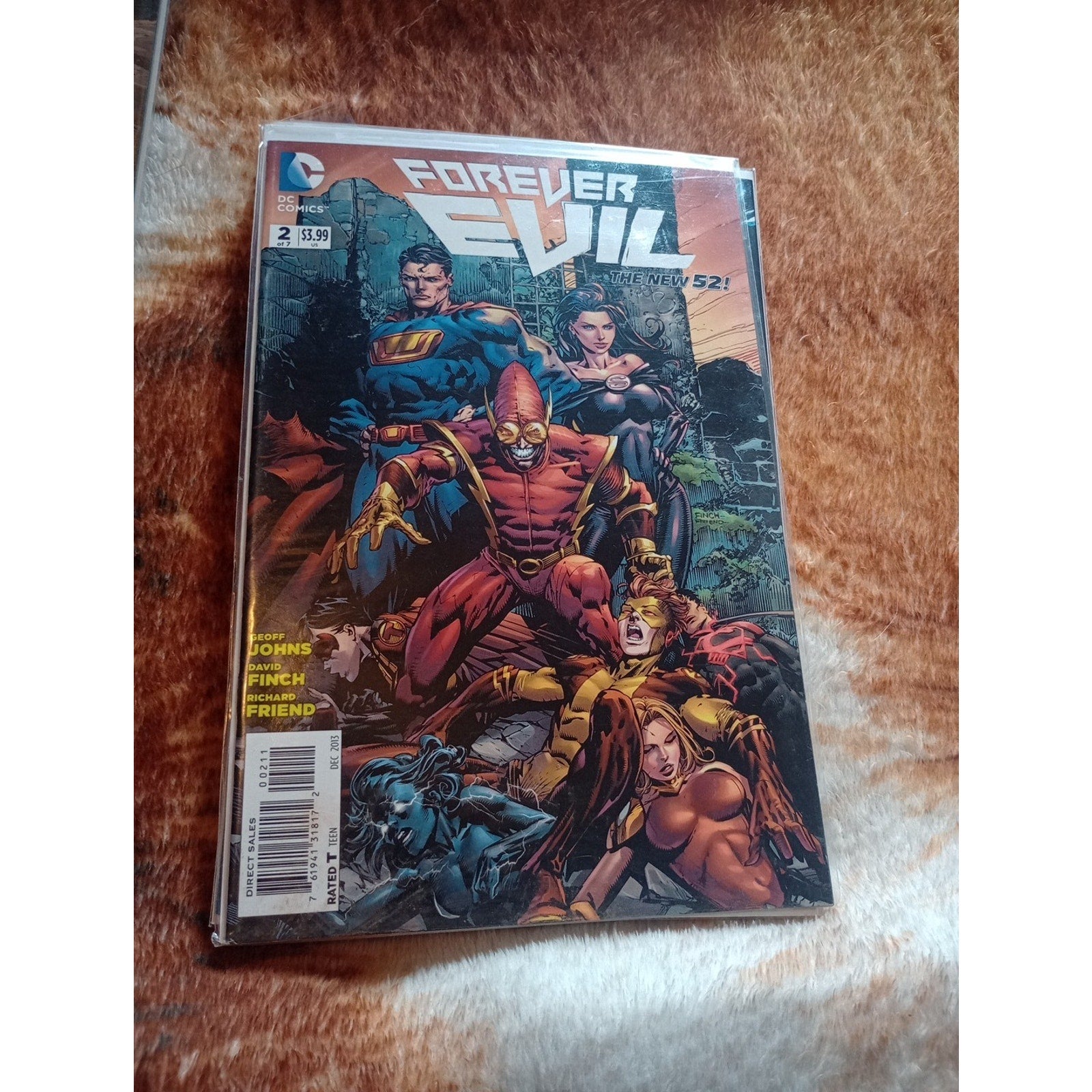 Forever Evil 1-2,4, Arkham #1, Argus1-3, Rogues 1-2, DC New 52 Evil Lot Of 9 VF+