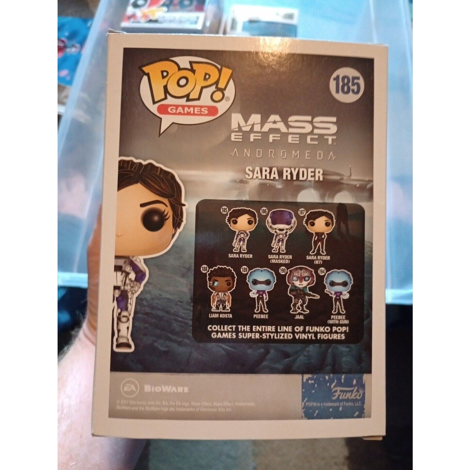 Funko Pop! Vinyl: Mass Effect Andromeda Game- Sara Ryder #185 Nib