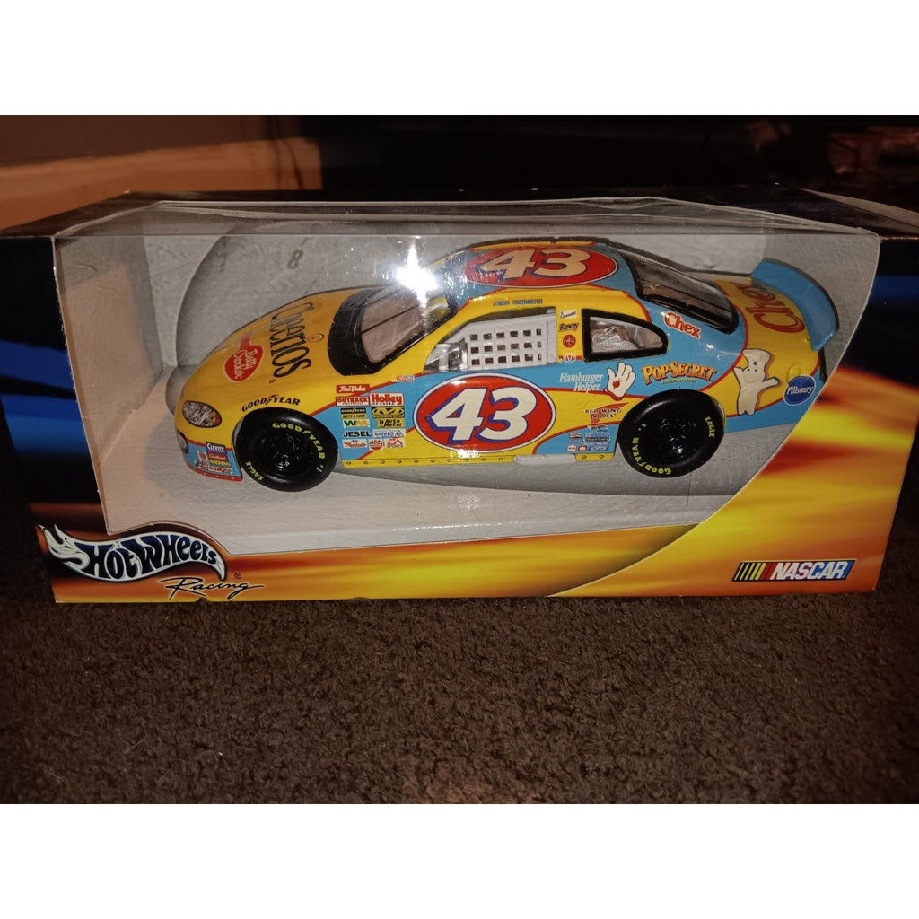 John Andretti Hot Wheels Racing-Race Day Deluxe #43 Cheerios NASCAR 1:24 New